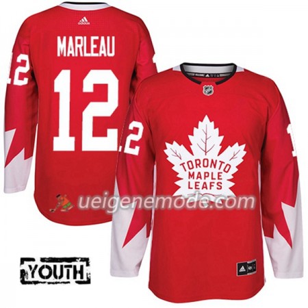 Kinder Eishockey Toronto Maple Leafs Trikot Patrick Marleau 12 Adidas 2017-2018 Rot Alternate Authentic